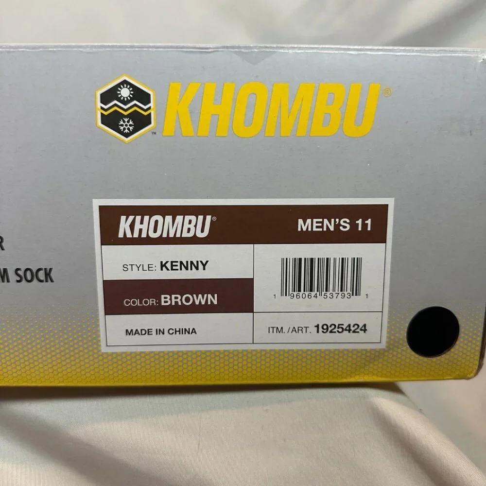 NWT | Khombu Men's Kenny Hiker Boots Hiking | 11